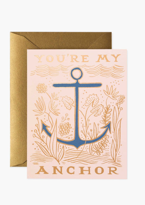 You're My Anchor Card - Tigertree