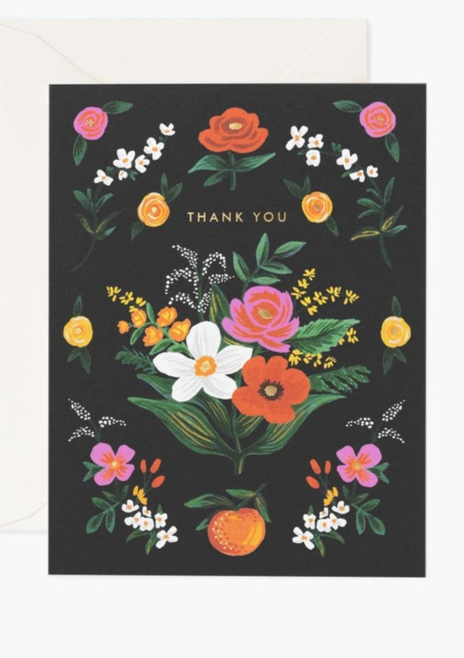 Boxed Set Orangerie Thank You Cards - Tigertree