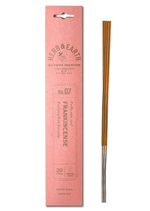 Herb & Earth Incense - Frankincense - Tigertree