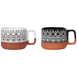 Harmony Terracotta Mugs - Set of 2 - Tigertree