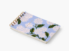 Load image into Gallery viewer, Hydrangea Top Spiral Notebook - Tigertree
