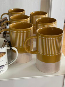 Ochre Etch Mug - Tigertree