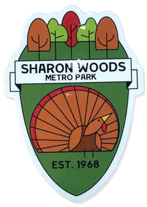 Metro Parks Bird Stickers - Tigertree