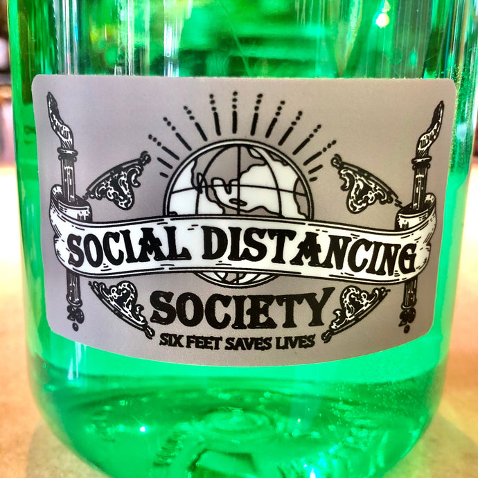 Social Distancing Society Sticker - Tigertree