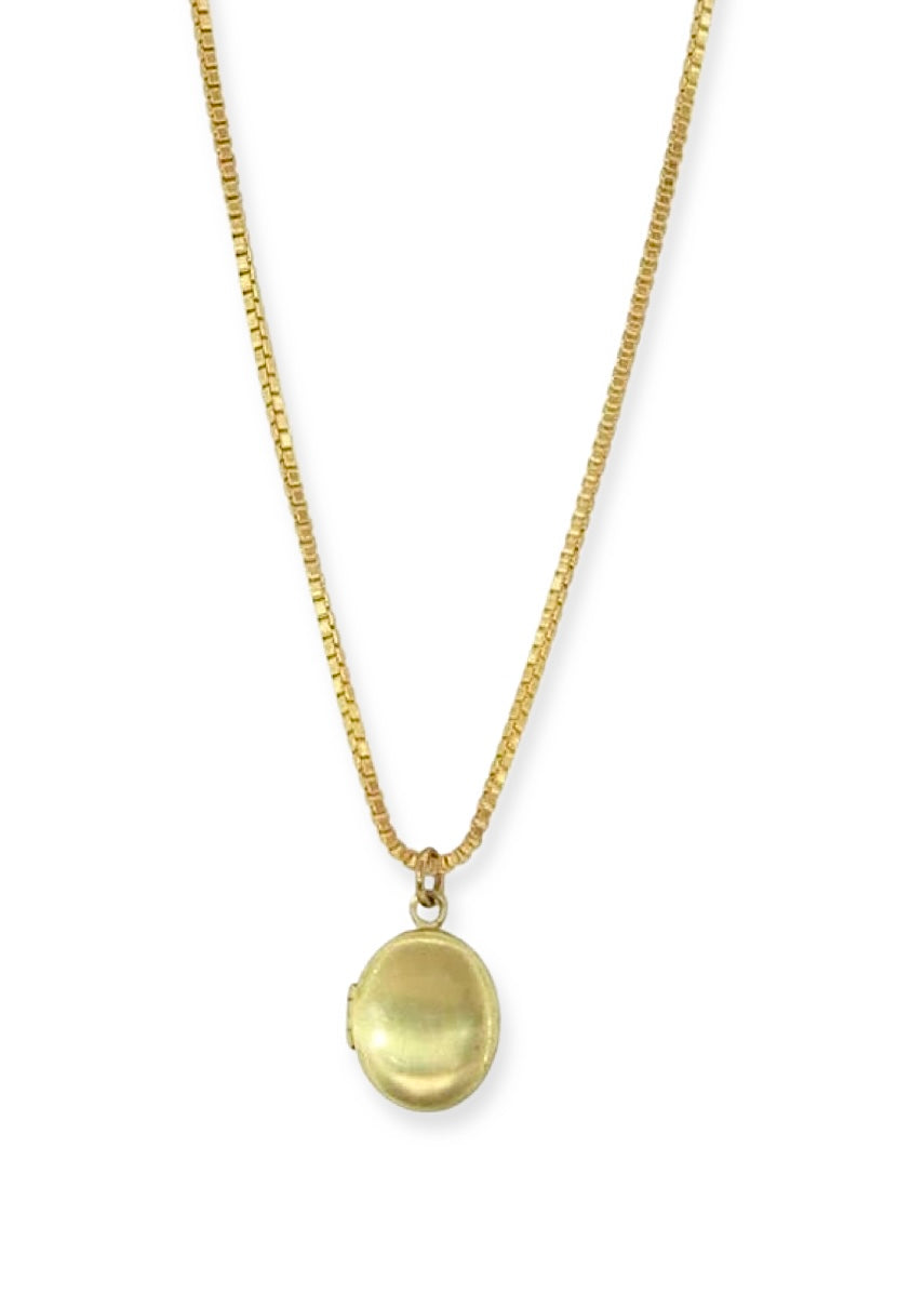 Little Oval Locket - Tigertree