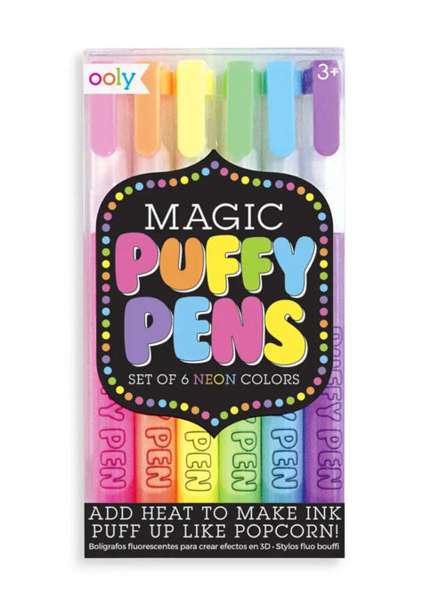 Magic Neon Puffy Pens - Tigertree
