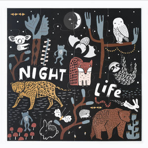 Night Life Floor Puzzle - Tigertree