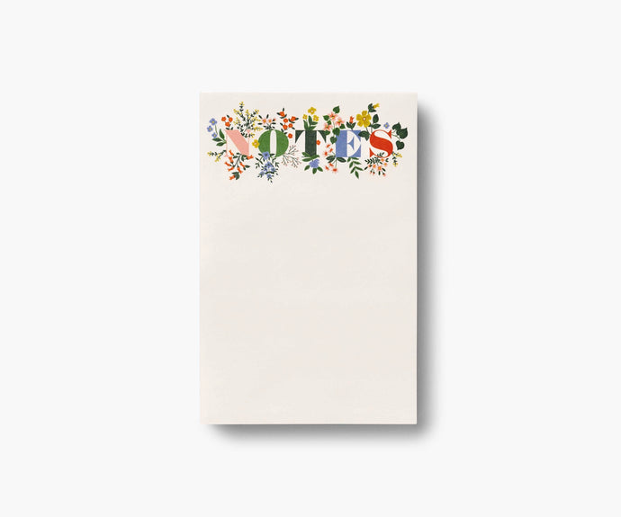 Mayfair Blank Notepad - Tigertree