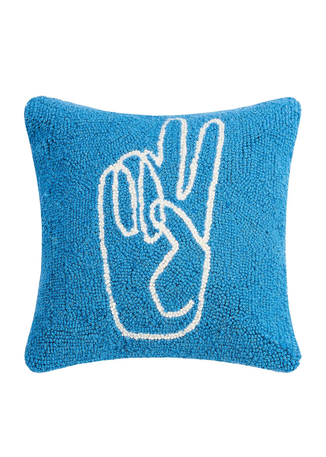 Peace Sign Hook Pillow - Tigertree