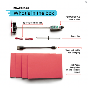 Powerup 4.0 Airplane Kit - Tigertree