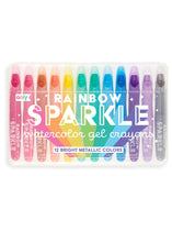 Load image into Gallery viewer, Rainbow Sparkle Gel Grayons - Tigertree
