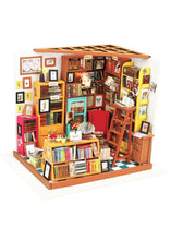 Load image into Gallery viewer, Sam&#39;s Study Room Dollhouse Kit - Tigertree
