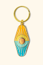 Load image into Gallery viewer, Sun &amp; Sea Enamel Keychain - Tigertree
