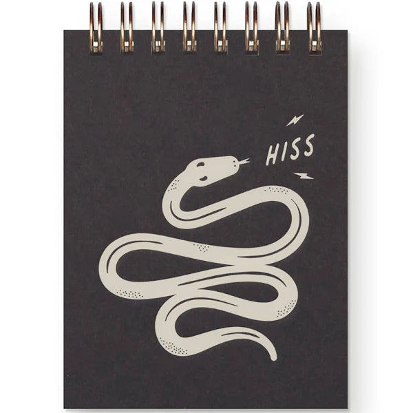 Snake Hiss Mini Jotter Notebook - Tigertree