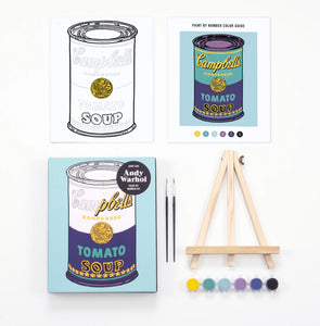 Soup Can Paint By Numbers Kit - Tigertree