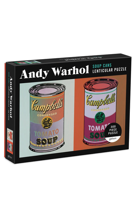 Soup Can Lenticular Puzzle - Tigertree