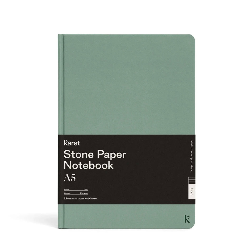 A5 Stone Paper Notebook - Blank - Tigertree