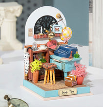 Load image into Gallery viewer, Miniature Dollhouse Kit - Study Time - Tigertree
