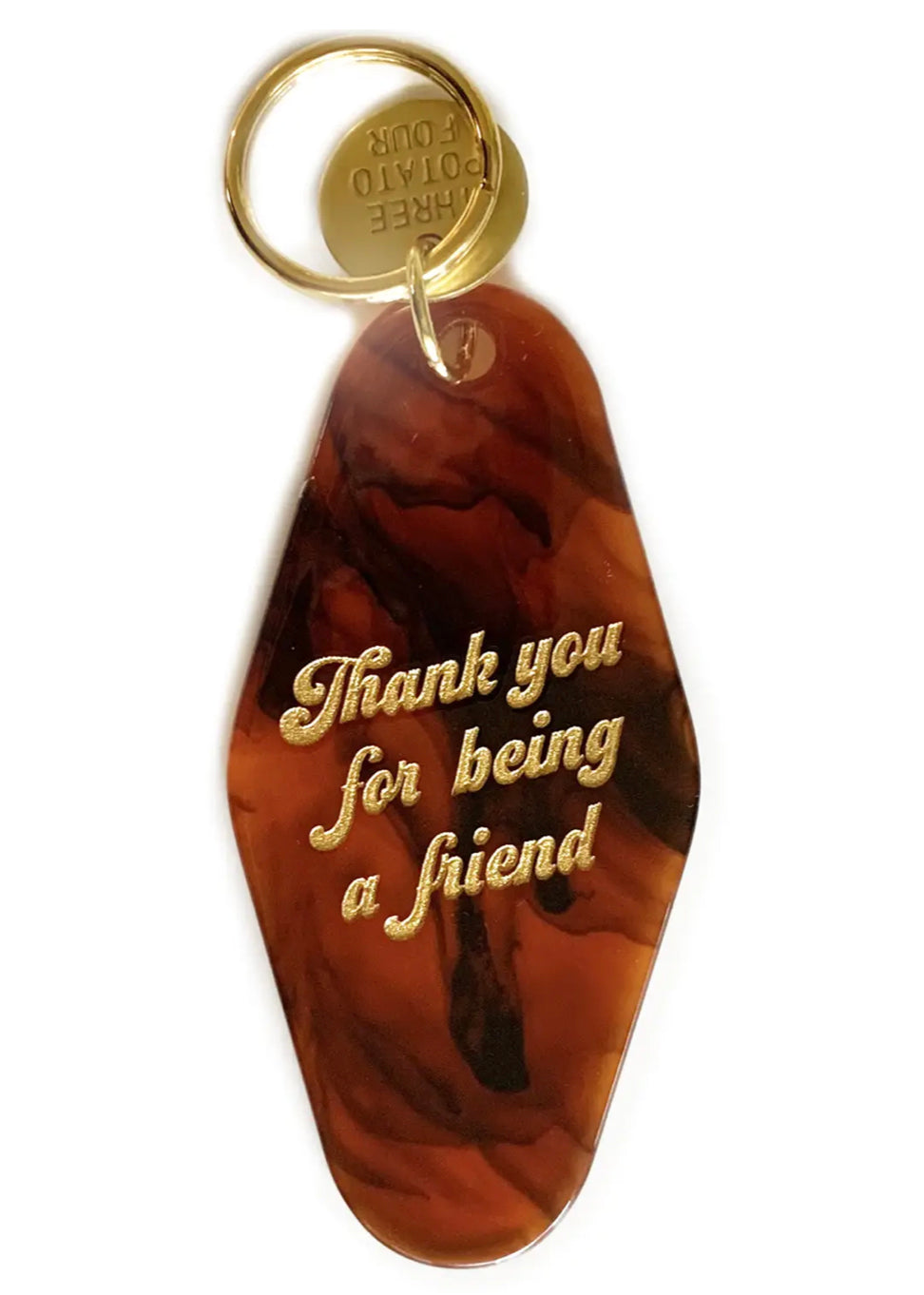 Thank You For Being A Friend Key Tag - Tigertree