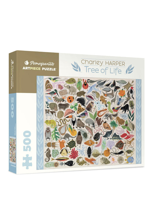 Charley Harper Tree Of Life Puzzle - Tigertree