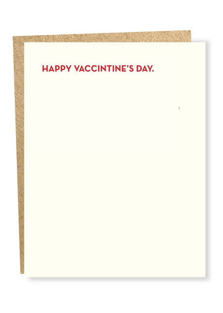 Vaccintine's Day Card - Tigertree
