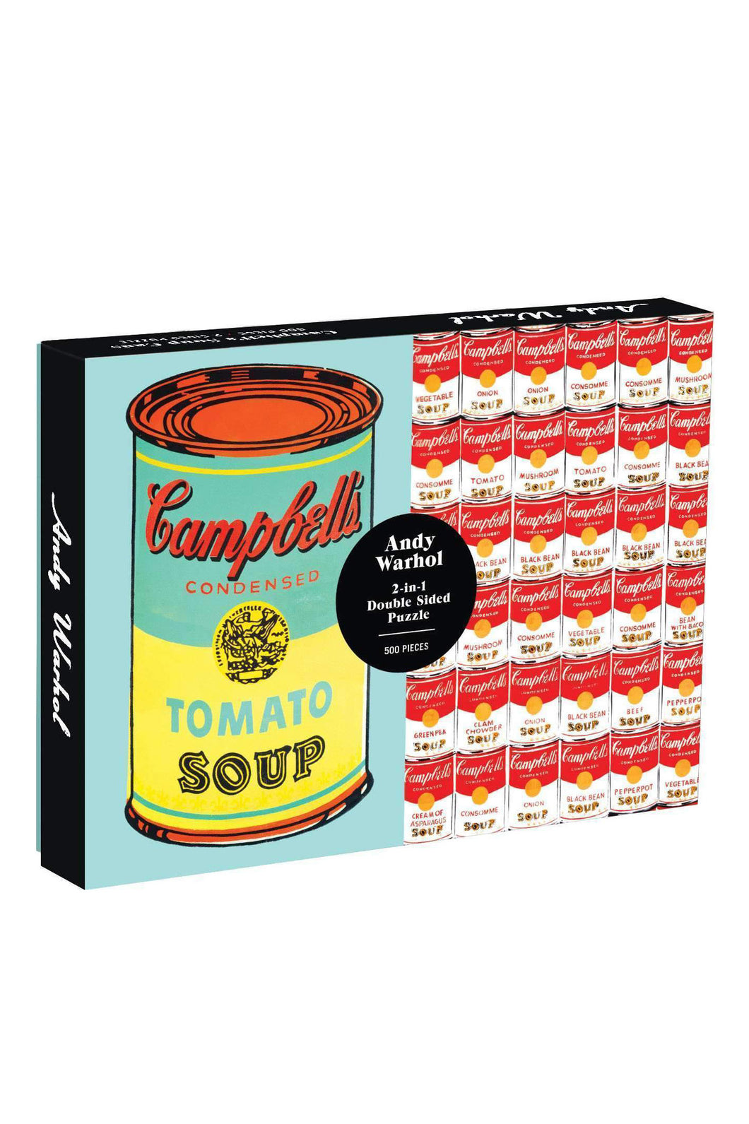 Double Sided Warhol Soup Can Puzzle - Tigertree