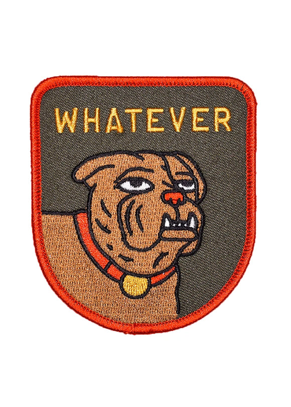 Whatever Embroidered Patch - Tigertree