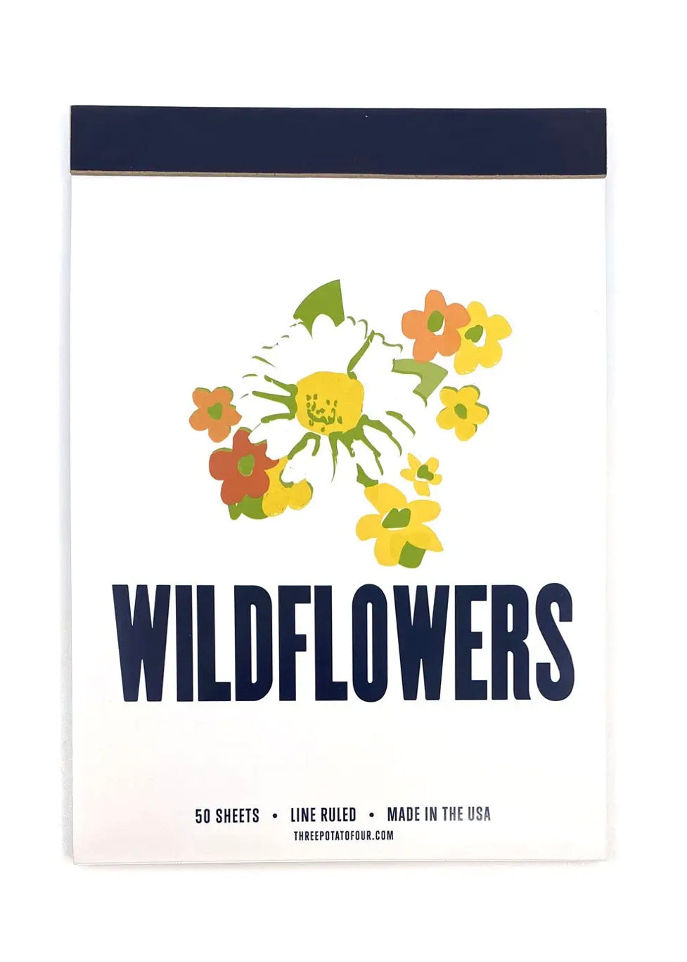 Wildflowers Tablet Notepad - Tigertree